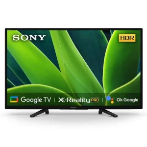 Sony Bravia 32 inch HD Ready Black Smart LED Google TV with Dolby Audio & Alexa, KD-32W830K